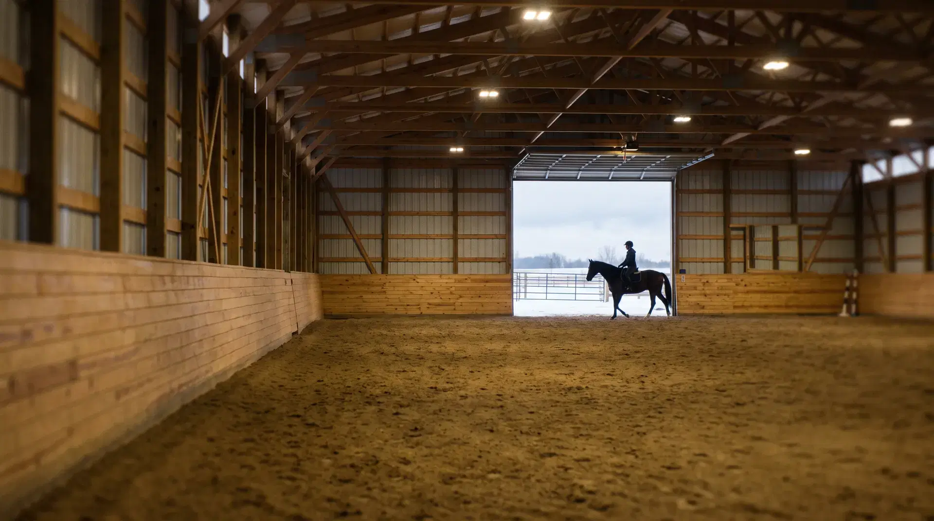 Riding Area concept render by Orton Companies in Minnesota